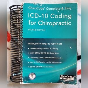 ICD-10 Coding for Chiropractic Book